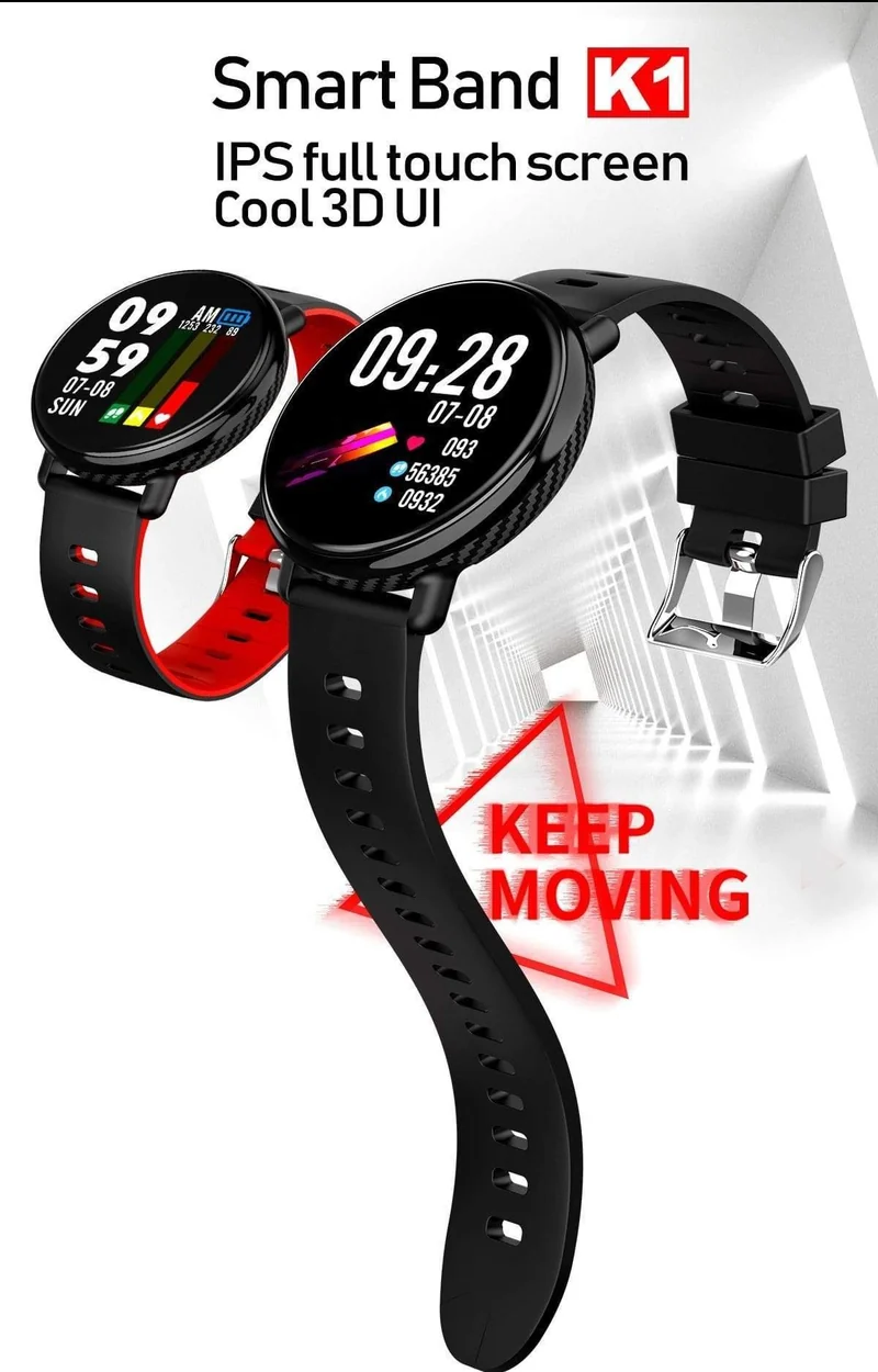Smart Watch Männer Frauen IP68 Wasserdichte Uhr Aktivität Fitness Tracker Herzfrequenz Monitor Smartwatch für IOS Android
