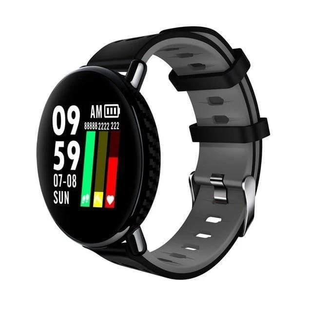 Smart Watch Männer Frauen IP68 Wasserdichte Uhr Aktivität Fitness Tracker Herzfrequenz Monitor Smartwatch für IOS Android