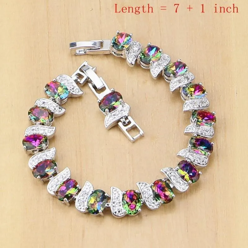 Zirkonia Schmucksets Damen 925 Sterling Silber Schmuck Ohrringe/Anhänger/Halskette/Ringe/Armband