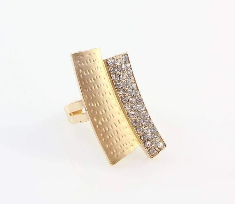 Hochzeit Braut Kristall Strass Schmuck Sets Afrikanische Perlen Dubai Gold Farbe Statement Schmuck Kostüm