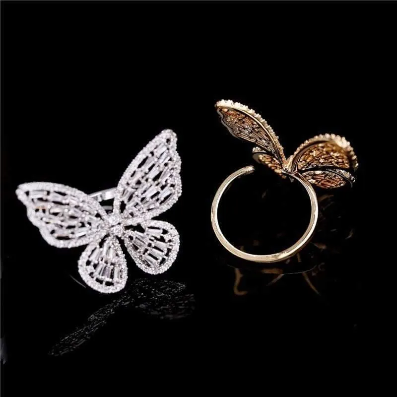 Frauen Gold Silber Farbe Legierung Engagement Hochzeit Weibliche Fingerring Modeschmuck anillos