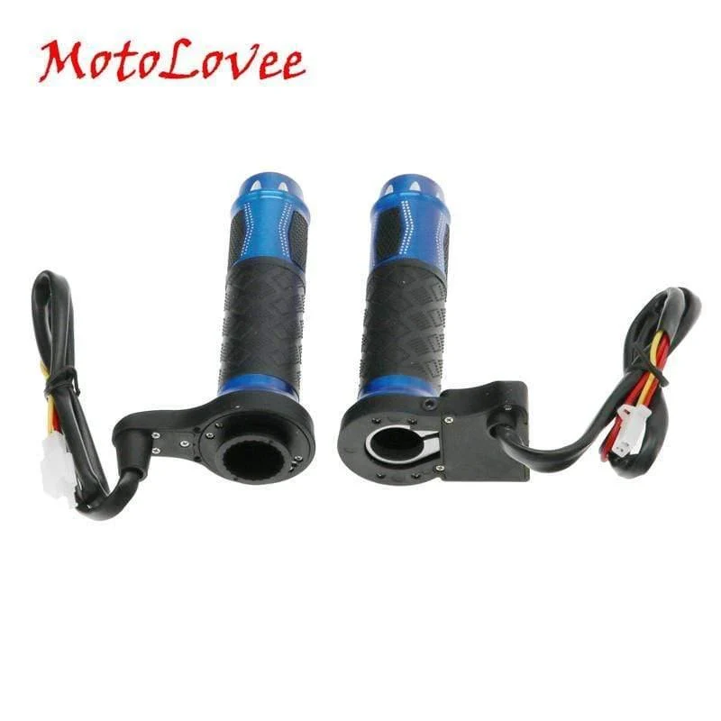 Beheizte Griffe für Motorräder, Motorrad, ATV, Roller, elektrischer Heißgriff, 22 mm, 7/8 Zoll, Lenker-Handwärmer, Aluminium, 12 V