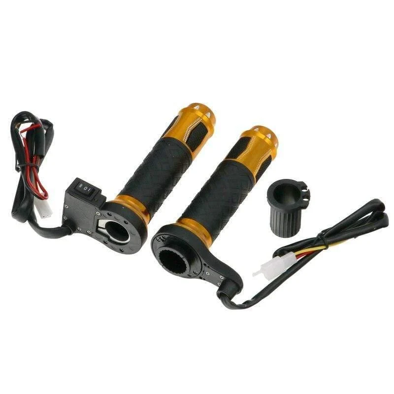Beheizte Griffe für Motorräder, Motorrad, ATV, Roller, elektrischer Heißgriff, 22 mm, 7/8 Zoll, Lenker-Handwärmer, Aluminium, 12 V