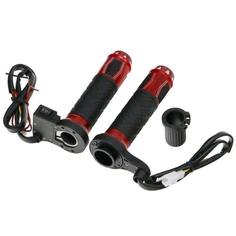 Beheizte Griffe für Motorräder, Motorrad, ATV, Roller, elektrischer Heißgriff, 22 mm, 7/8 Zoll, Lenker-Handwärmer, Aluminium, 12 V