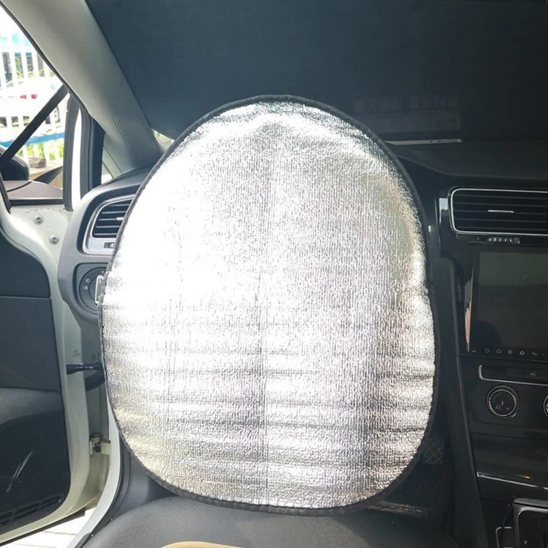 44*50 cm Doppel Dicke Folie Anti Hitze Sonnenschutz Sonnenschirm Schild Lenkrad Abdeckung Matte Hitzebeständige für auto Auto Hohe Qualität