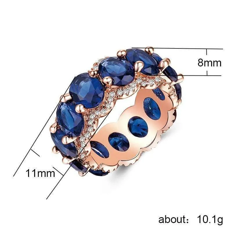 Diamantring Luxus Schmuck Topaz Kristall Smaragd Moissanite Saphir Ring Modeschmuck Smaragd Ring B1092