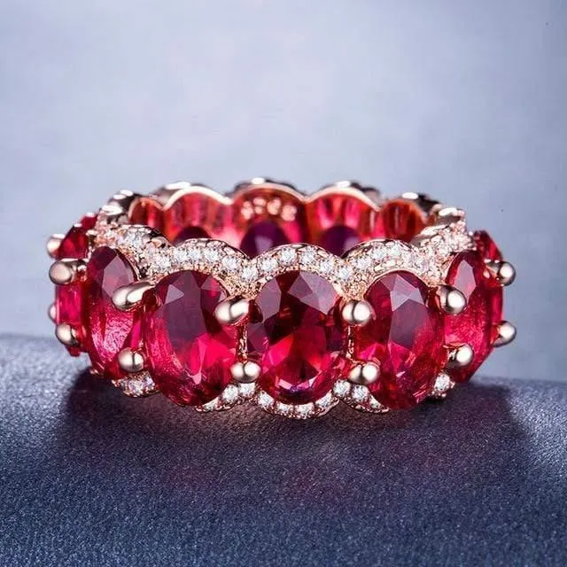 Diamantring Luxus Schmuck Topaz Kristall Smaragd Moissanite Saphir Ring Modeschmuck Smaragd Ring B1092