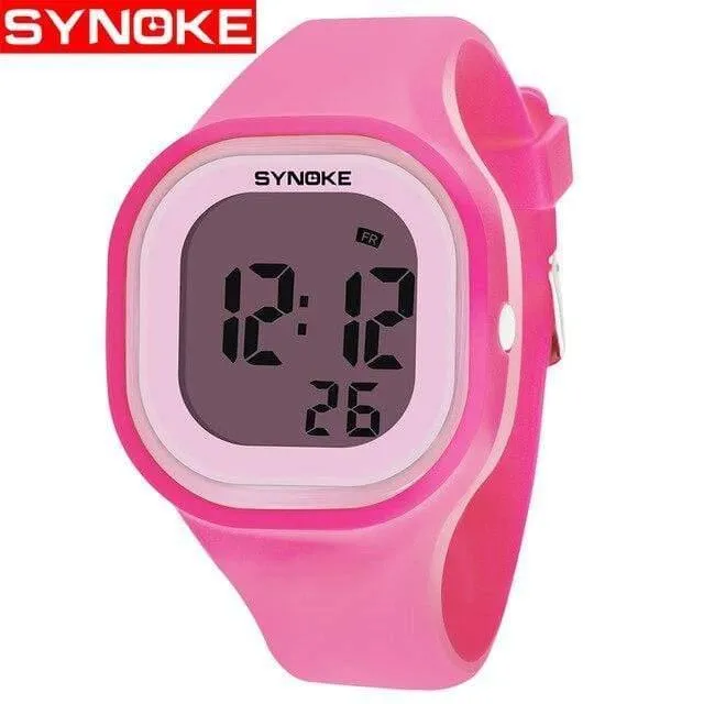 Herren Damen Kinder Elektronische Uhren Mädchen Solide Uhr Uhren Farbe Armbanduhren Repeater Digitaluhr Wasserdicht
