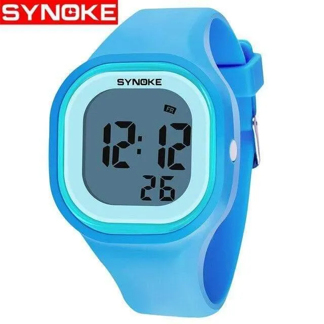 Herren Damen Kinder Elektronische Uhren Mädchen Solide Uhr Uhren Farbe Armbanduhren Repeater Digitaluhr Wasserdicht