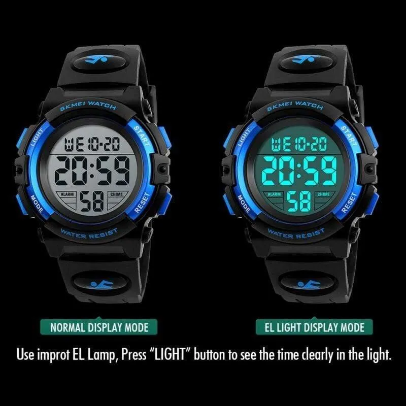 Marke Outdoor Sports Kinderuhr Kinderuhren Für Jungen Mädchen LED Digital Armbanduhren Wasserdicht Relogio Clock