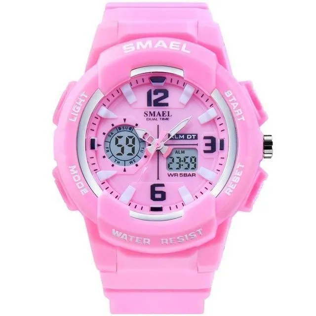 Digitale armbanduhr für kinder student uhren männlich uhr jungen mädchen männer sport wasserdicht xnumx kinder uhren led hintergrundbeleuchtung