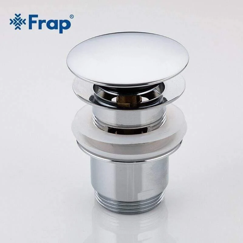Ablauf Badewanne Becken Überlaufloch Spüle Wasserhahn Druckknopf Aufklappen Abfallstopfen Schlitzspülbecken Abflüsse F60 F60-4