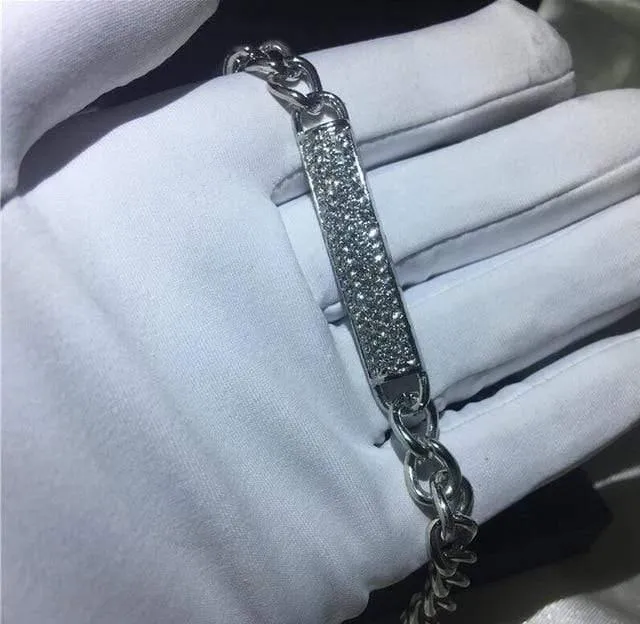 29 Styles Fashion Tennis Armband Weißgold Gefüllt Pflastern AAAAA Cz Stein Statement Party Hochzeit Armbänder für Frauen Männer Schmuck