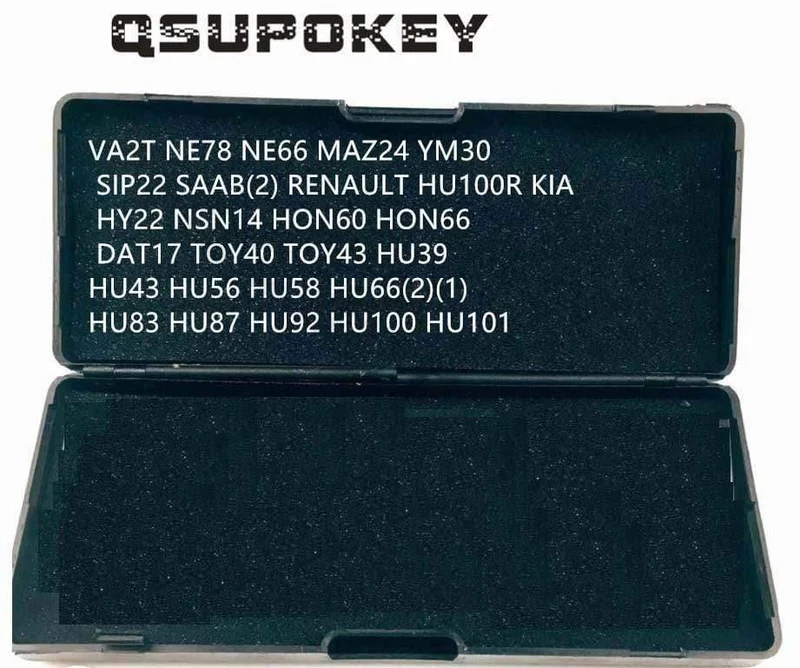 Original LiShi Pick-Reparaturwerkzeug, Schlosserwerkzeuge HU39 HU43 HU56 HU58 HU66 HU83 HU87 HU92 HU100 für Auto (nicht 2in1)