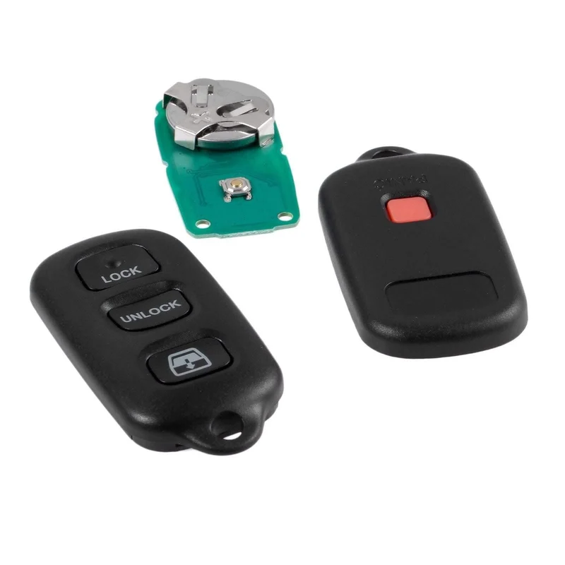 Fernbedienung Auto Schlüsselanhänger Für Toyota 4Runner Sequoia 1999 2000 2001 2002 2003 2007 315 ​​MHz 4 Tasten mit Panic Keyless Remtekey