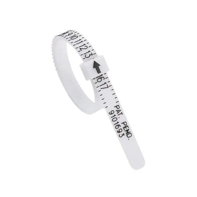 Schmuck Messwerkzeug Sets Ring Sizer Dorn Stick Finger Gauge Ring Messgrößen Ring: ca. 11 ~ 22mm Innendurchmesser