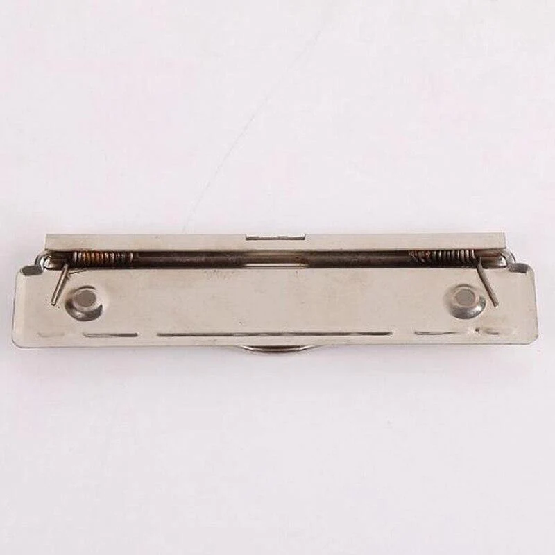 20pcs Metallplatte Clips Tragbare 10cm Schule Büro Zeichnung Schreibtafel Federklammer Multifunktionsbrett Clip