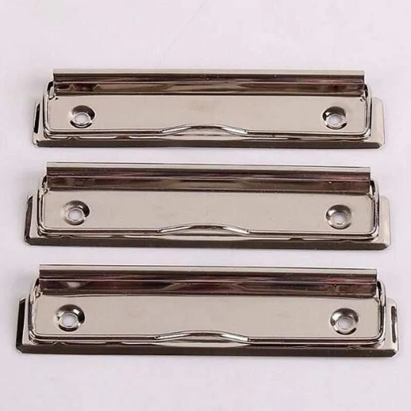 20pcs Metallplatte Clips Tragbare 10cm Schule Büro Zeichnung Schreibtafel Federklammer Multifunktionsbrett Clip