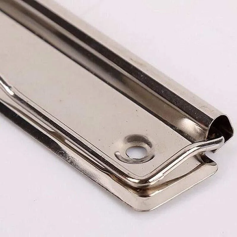 20pcs Metallplatte Clips Tragbare 10cm Schule Büro Zeichnung Schreibtafel Federklammer Multifunktionsbrett Clip
