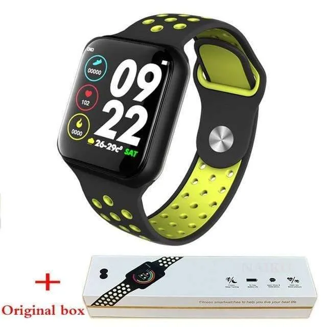 Smart Watch Armband IP67 Wasserdichte Pulsuhr Blutdruck Fitness Tracker Frauen Männer Sport Wearable Watch F8 PK s226