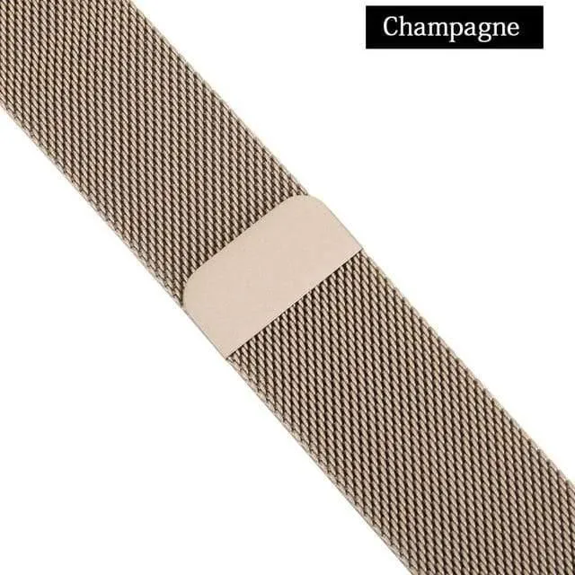 Uhrenarmband für Apple Uhrenarmband 44mm 40mm 42mm 38mm Serie 4 / 3 / 2 / 1 iWatch Edelstahl Gewebtes Uhrenarmband