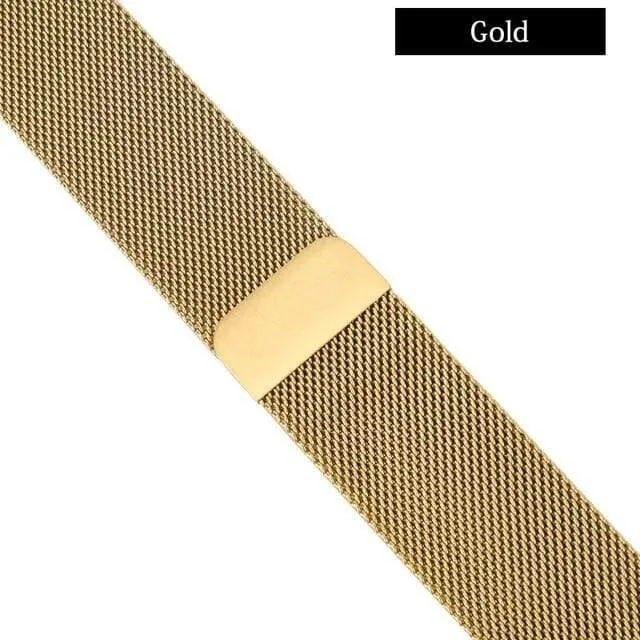 Uhrenarmband für Apple Uhrenarmband 44mm 40mm 42mm 38mm Serie 4 / 3 / 2 / 1 iWatch Edelstahl Gewebtes Uhrenarmband