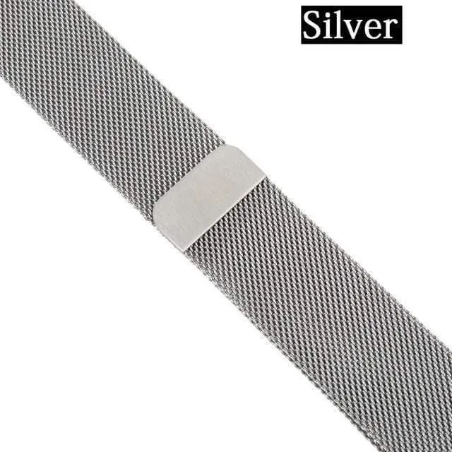 Uhrenarmband für Apple Uhrenarmband 44mm 40mm 42mm 38mm Serie 4 / 3 / 2 / 1 iWatch Edelstahl Gewebtes Uhrenarmband