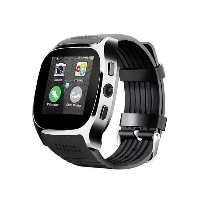 T8 Bluetooth Smart Watch Mit Kamera Facebook WhatsApp Unterstützung SIM TF Karte Anruf Sport Smartwatch Für Android Phone PK Q18 DZ09