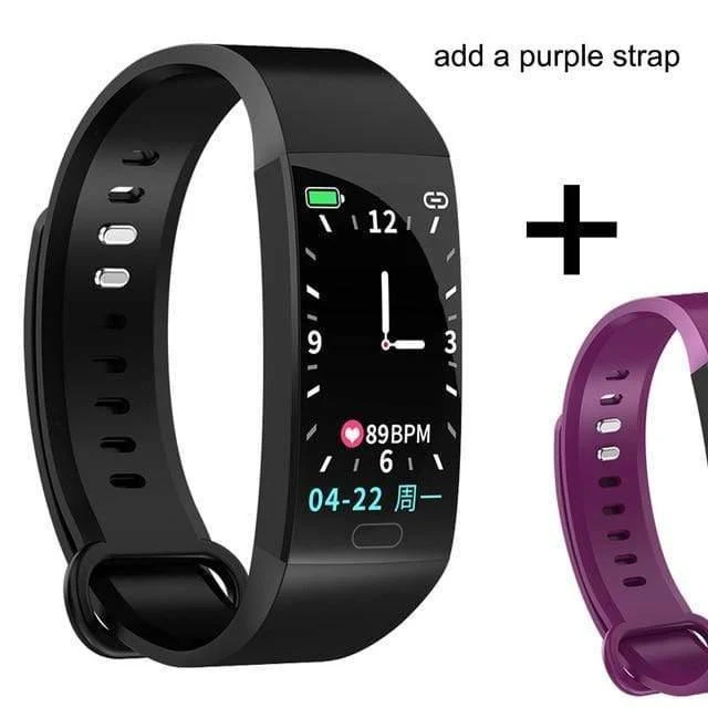 Uhr Männer Frauen Blutdruck Wasserdichte Wetter Display Smartwatch Fitness Armband Uhr Für Android IOS Xiaomi