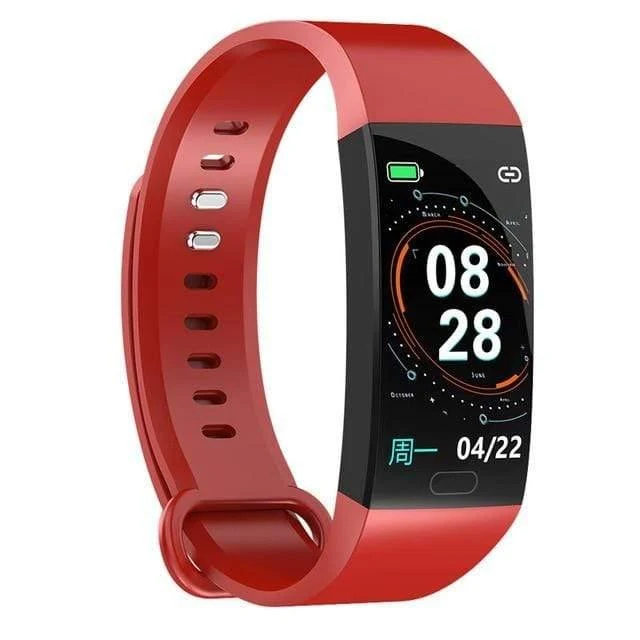 Uhr Männer Frauen Blutdruck Wasserdichte Wetter Display Smartwatch Fitness Armband Uhr Für Android IOS Xiaomi