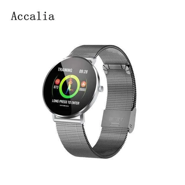Smart watch Vollbild-Touch GPS-Tracker Herzfrequenz-Blutdruckmessgerät Smart Wristband Sport Smart-Armband