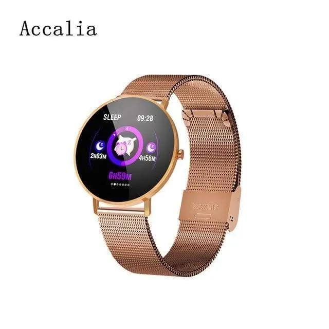 Smart watch Vollbild-Touch GPS-Tracker Herzfrequenz-Blutdruckmessgerät Smart Wristband Sport Smart-Armband