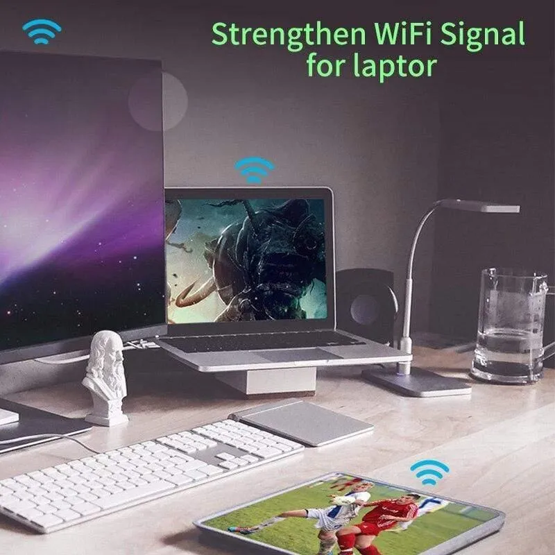 600Mbps Wifi Adapter Mini Tragbarer Wi-Fi USB Internet Wi-Fi Adapter Freier Treiber Netzwerkkarte Stärkt das Wifi Signal