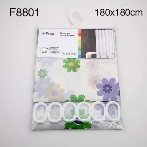 180*180 cm 180*200 cm PE Wasserdicht Duschvorhang Europäischen floral Badezimmer Vorhang Bad Vorhang Mit haken F8851