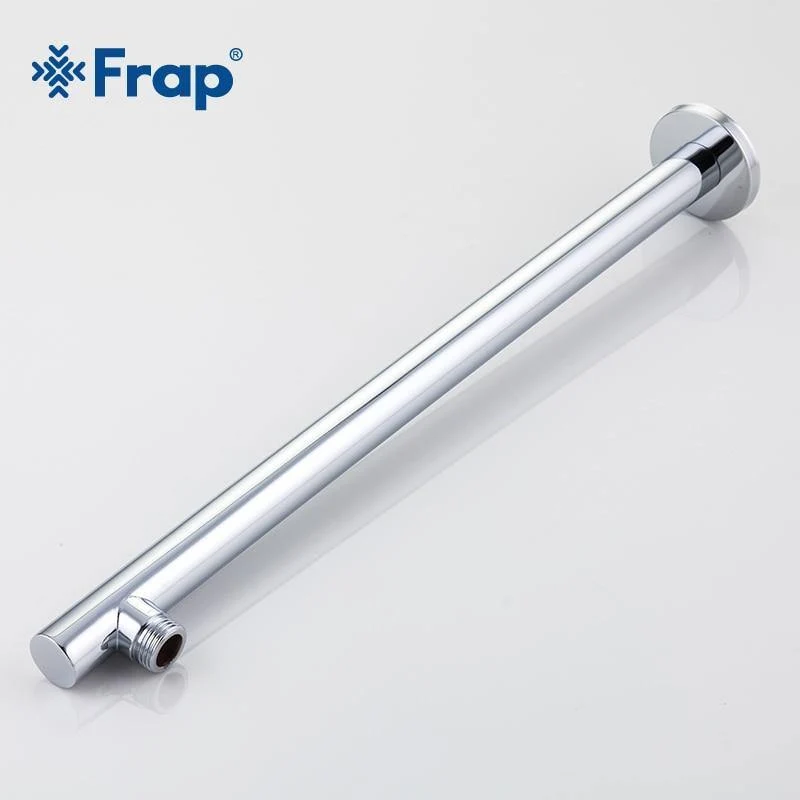 Duscharm Duschkopf Unterputz Wandmontage Festrohr-Brausehalter Zylindrische Chrom-Brausestange Y81020