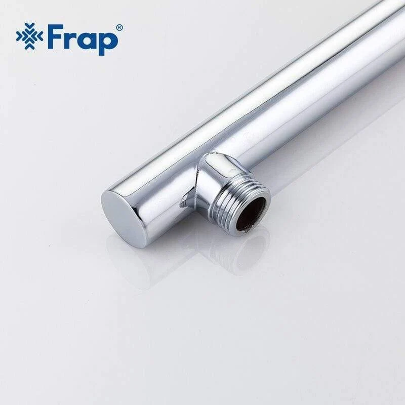 Duscharm Duschkopf Unterputz Wandmontage Festrohr-Brausehalter Zylindrische Chrom-Brausestange Y81020