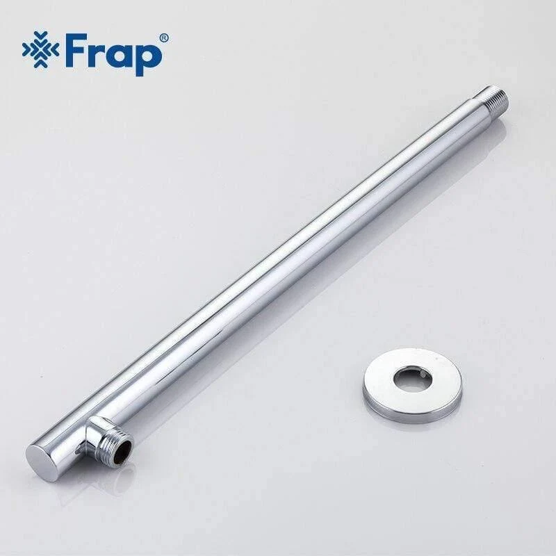 Duscharm Duschkopf Unterputz Wandmontage Festrohr-Brausehalter Zylindrische Chrom-Brausestange Y81020