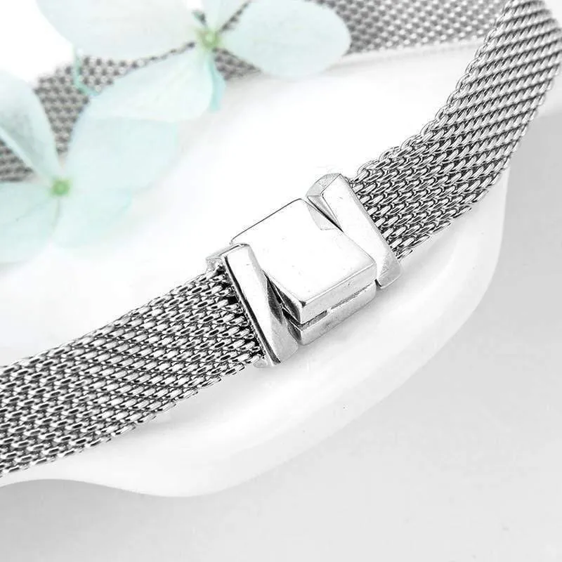 925 Sterling Silber Clip Perlen Armbänder für Frauen Fit Original Reflexionen Armband charme femme Schmuck Mode 2019