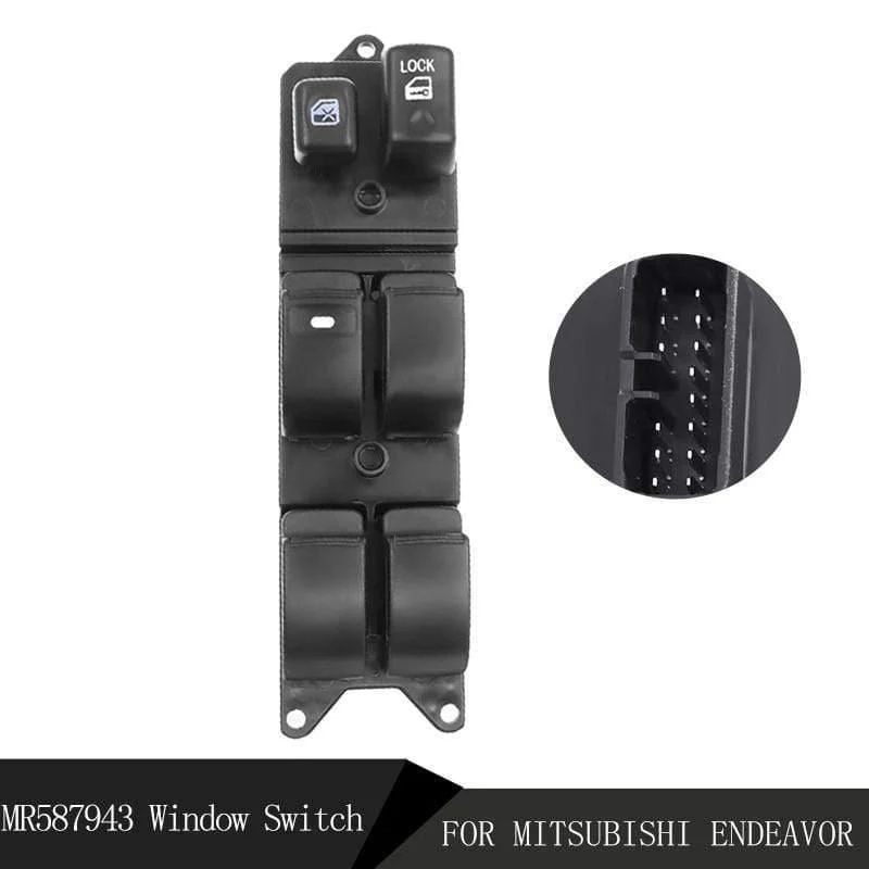 MR587943 WSMT010 Linke Fahrerseite Fensterheber für Mitsubishi Montero Endeavour Lancer Evolution Limousine 4-Tür 2004-2006