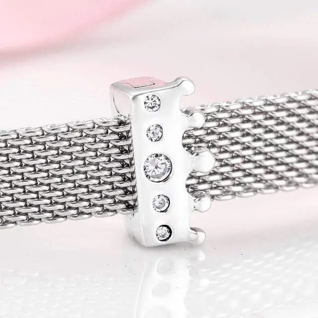 925 Sterling Silber Schöne Clips Perlen Fit Original Reflections Charm Armband Frauen Schmuckherstellung