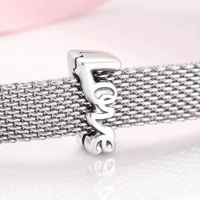 925 Sterling Silber Schöne Clips Perlen Fit Original Reflections Charm Armband Frauen Schmuckherstellung