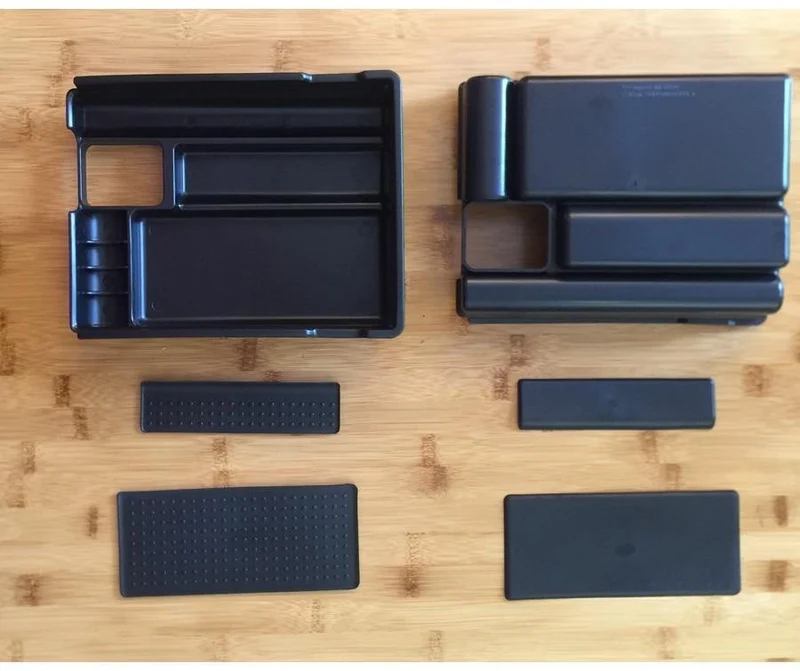 Armlehnen-Kasten-Sekundärmultifunktionsspeicher-Kasten-Telefon-Halter-Behälter-Zusatz für Nissan Qashqai J11 2014 - 2019