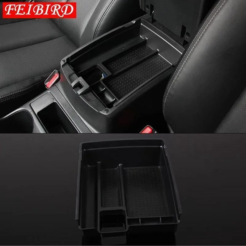 Armlehnen-Kasten-Sekundärmultifunktionsspeicher-Kasten-Telefon-Halter-Behälter-Zusatz für Nissan Qashqai J11 2014 - 2019