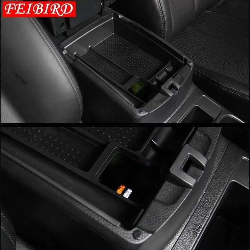 Armlehnen-Kasten-Sekundärmultifunktionsspeicher-Kasten-Telefon-Halter-Behälter-Zusatz für Nissan Qashqai J11 2014 - 2019