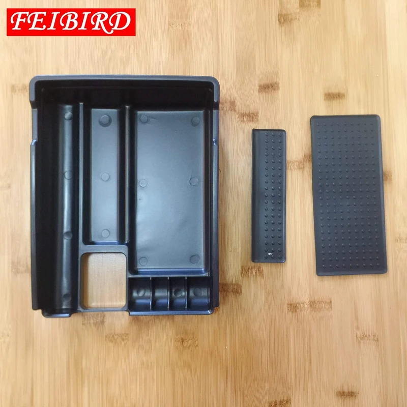 Armlehnen-Kasten-Sekundärmultifunktionsspeicher-Kasten-Telefon-Halter-Behälter-Zusatz für Nissan Qashqai J11 2014 - 2019