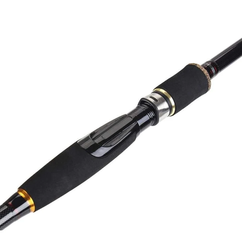 Spinning Casting Angelrute 100% Carbon Faser 2.1 m-3.0 m 4 Abschnitt M Locken Stangen Schnelle Action Pesca reise Angelrute Tackle