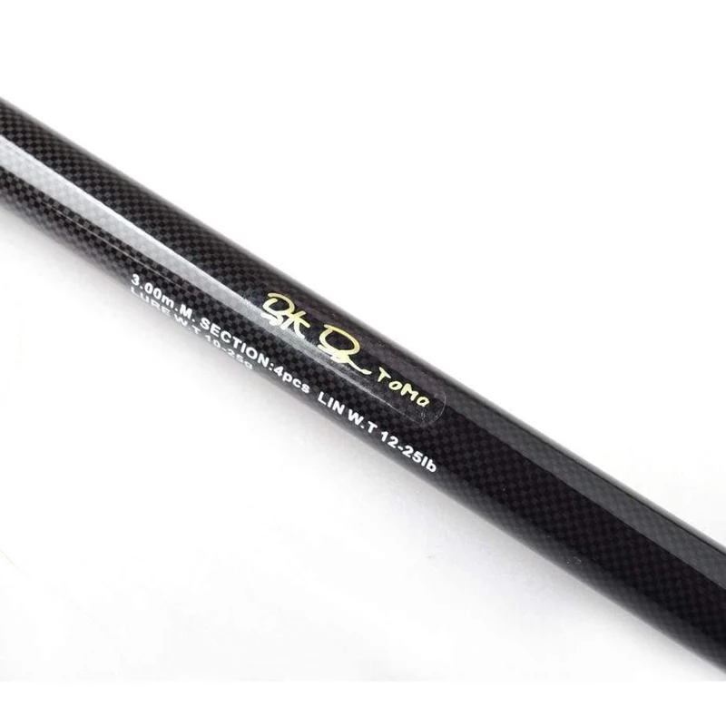Spinning Casting Angelrute 100% Carbon Faser 2.1 m-3.0 m 4 Abschnitt M Locken Stangen Schnelle Action Pesca reise Angelrute Tackle
