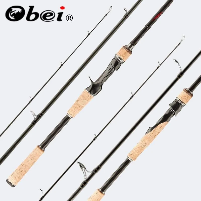 Angelrute Reise Ultra Light Spinnköder 5g-40g M/ML/MH Accion Rod 1.8m 2.1m 2.4m 2.7m 3 Abschnitt