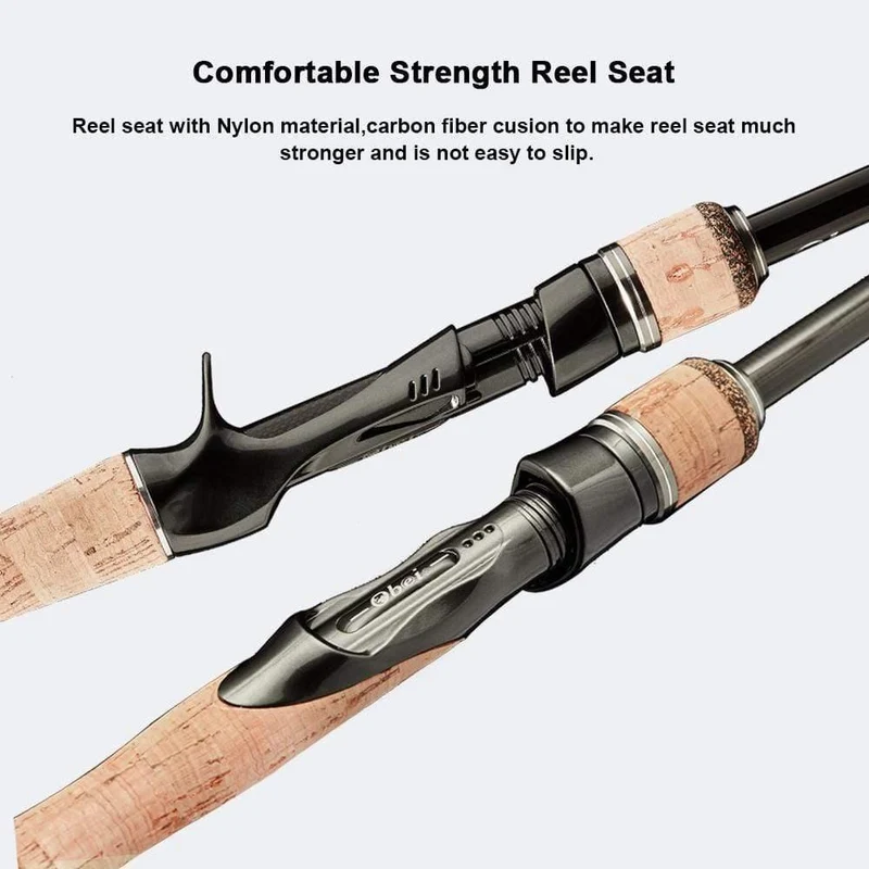 Angelrute Reise Ultra Light Spinnköder 5g-40g M/ML/MH Accion Rod 1.8m 2.1m 2.4m 2.7m 3 Abschnitt