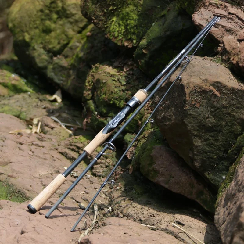 Angelrute Reise Ultra Light Spinnköder 5g-40g M/ML/MH Accion Rod 1.8m 2.1m 2.4m 2.7m 3 Abschnitt